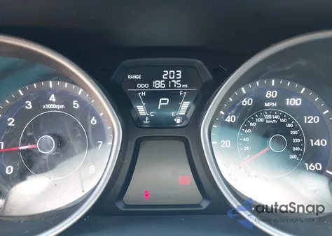 2013 Hyundai Elantra Gls из США, поврежденный, VIN 5NPDH4AEXDH426797